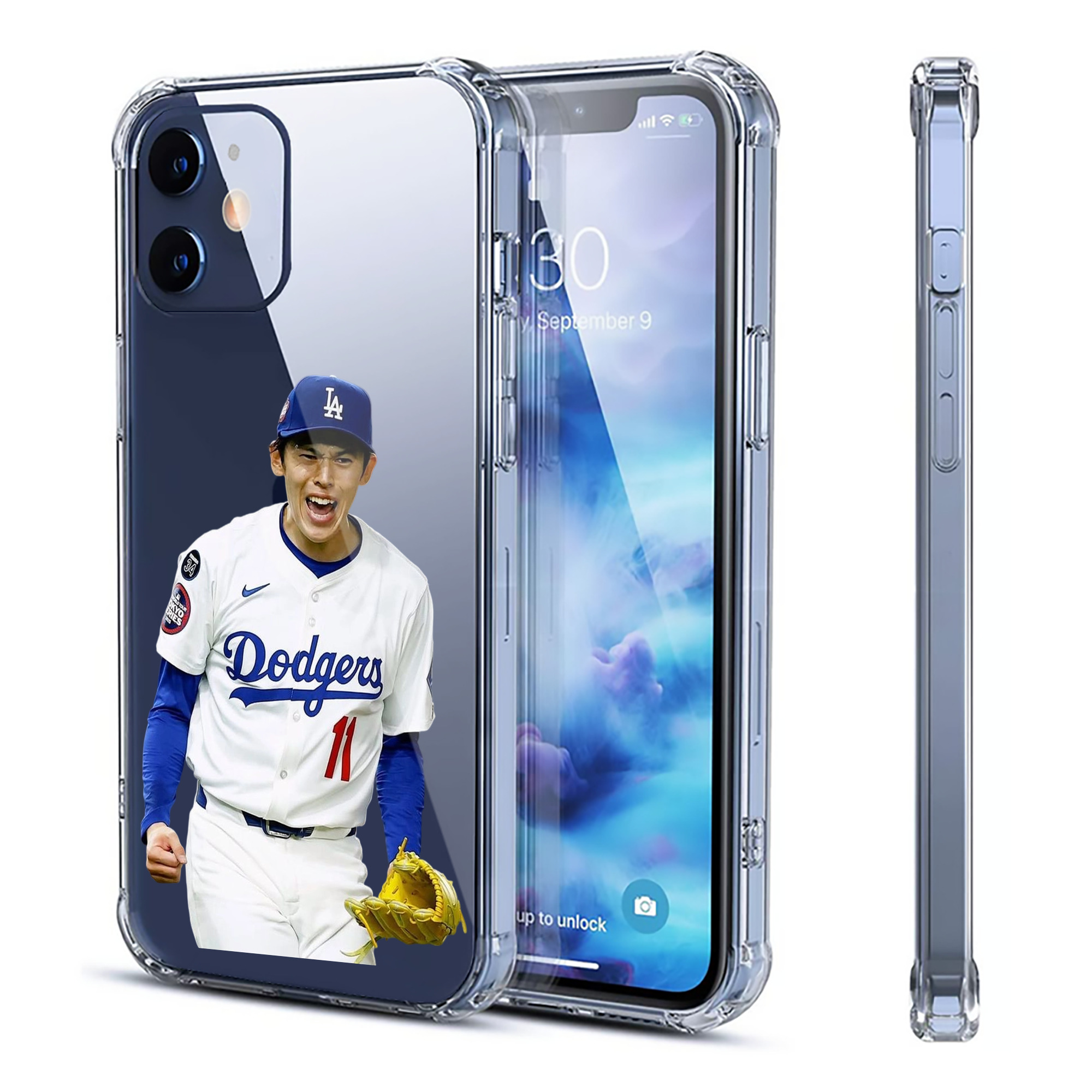  Clear IPhone 12 Case – Soft TPU With UV Print – Enhanced Drop Protection, Precise Fit, Anti-Fingerprint, Customizable Design, Scratch-Resistant, Yellow-Resistant